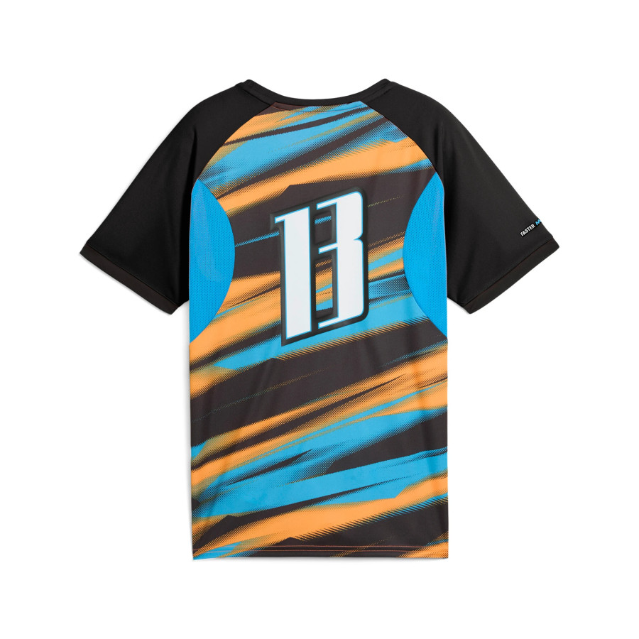 Maillot junior OM Faster bleu orange