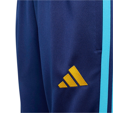 Pantalon survêtement junior adidas Lamine Yamal bleu
