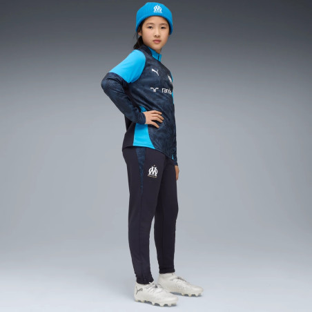 Sweat zippé junior OM marine