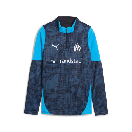 Sweat zippé junior OM marine