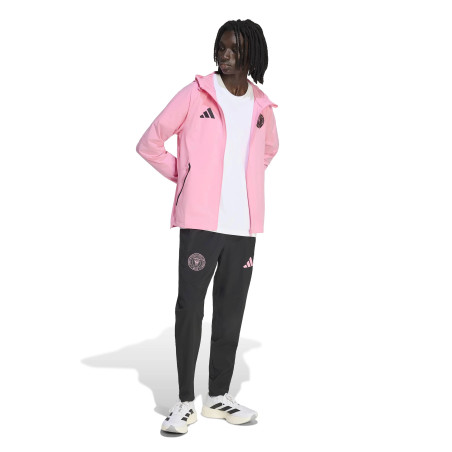 Veste survêtement Inter Miami Travel Tiro rose