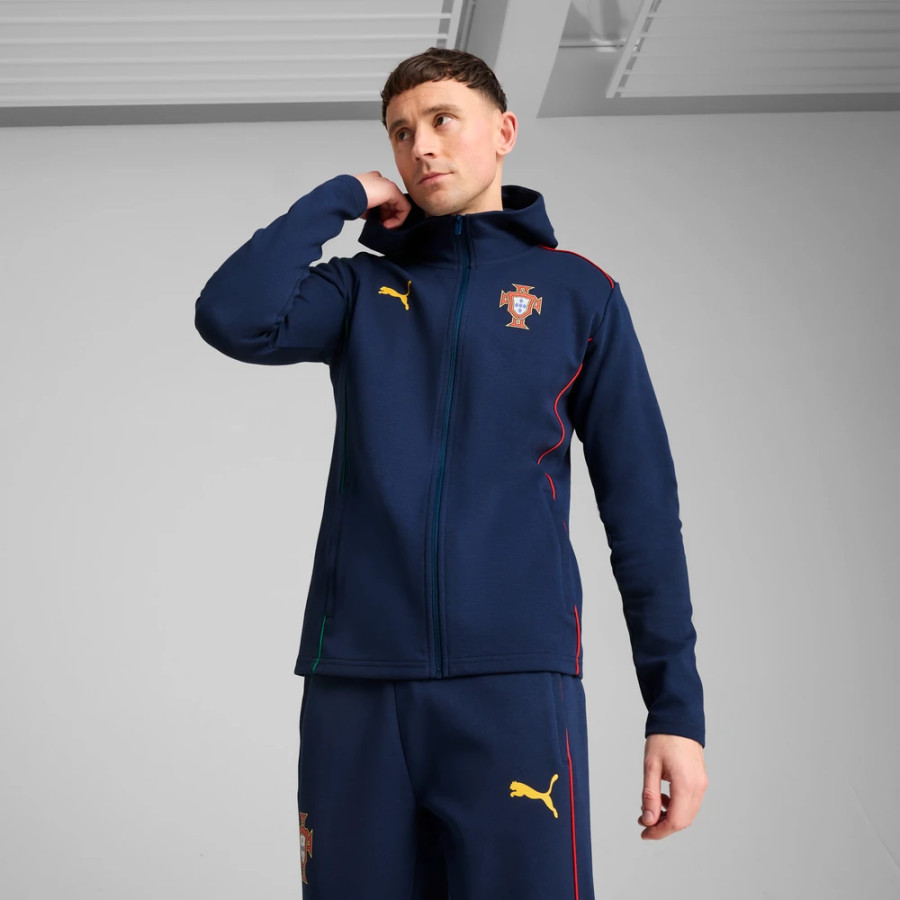 Veste survêtement Portugal Casuals bleu