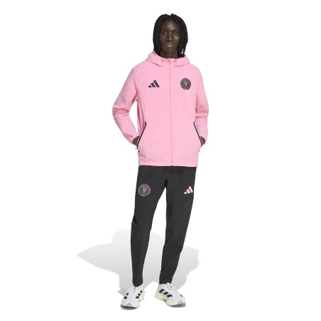Veste survêtement Inter Miami Travel Tiro rose