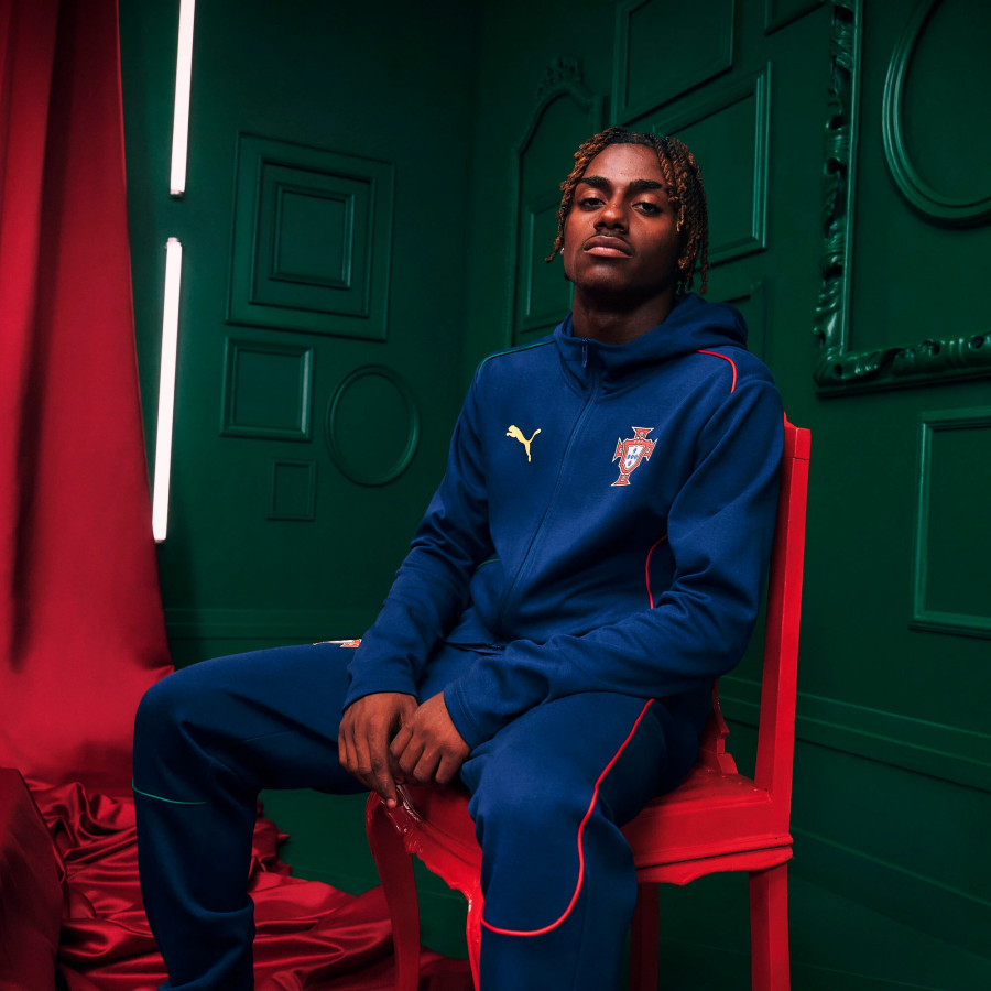 Veste survêtement Portugal Casuals bleu