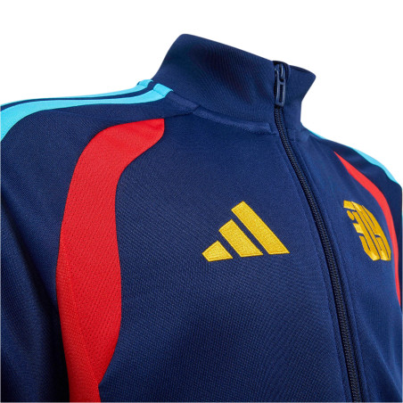 Veste survêtement junior adidas Lamine Yamal bleu