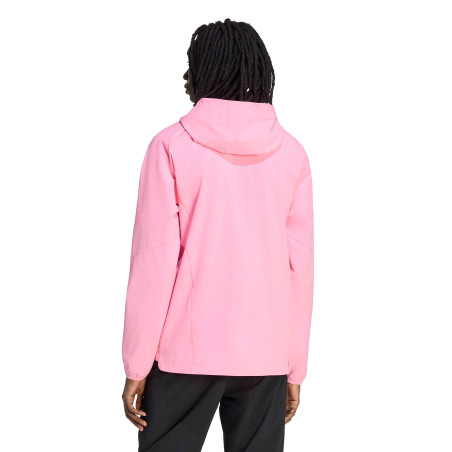 Veste survêtement Inter Miami Travel Tiro rose