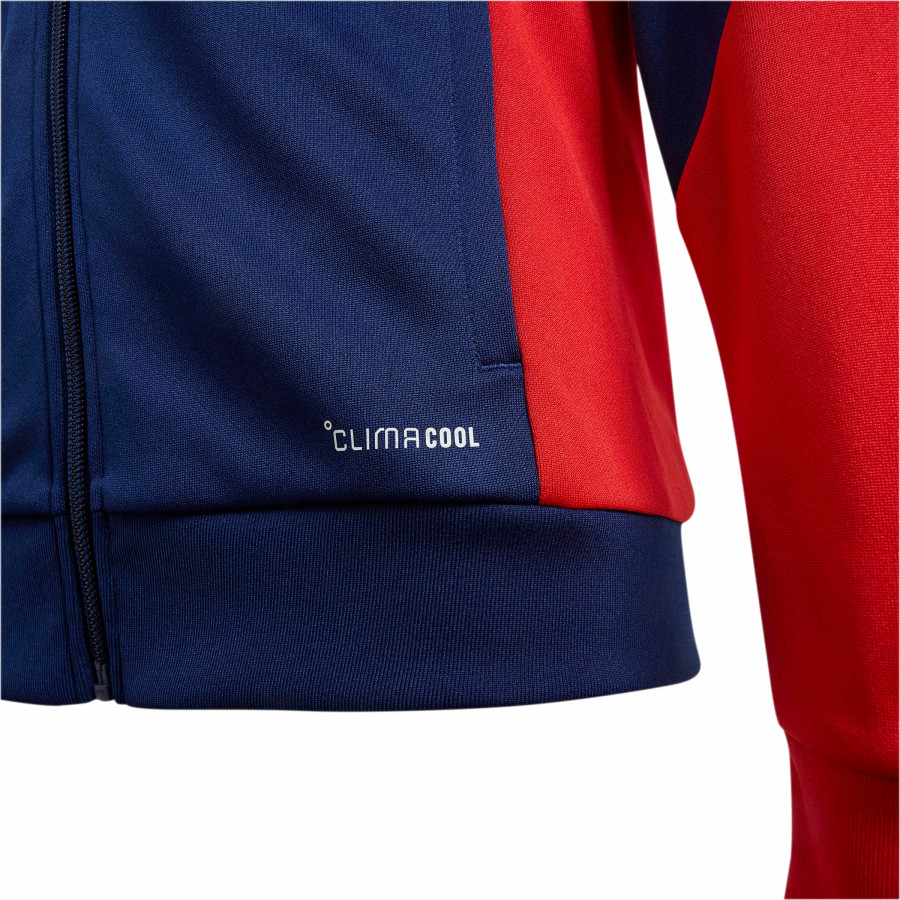 Veste survêtement junior adidas Lamine Yamal bleu