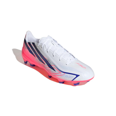 adidas F50 Hyperfast League FG blanc rose