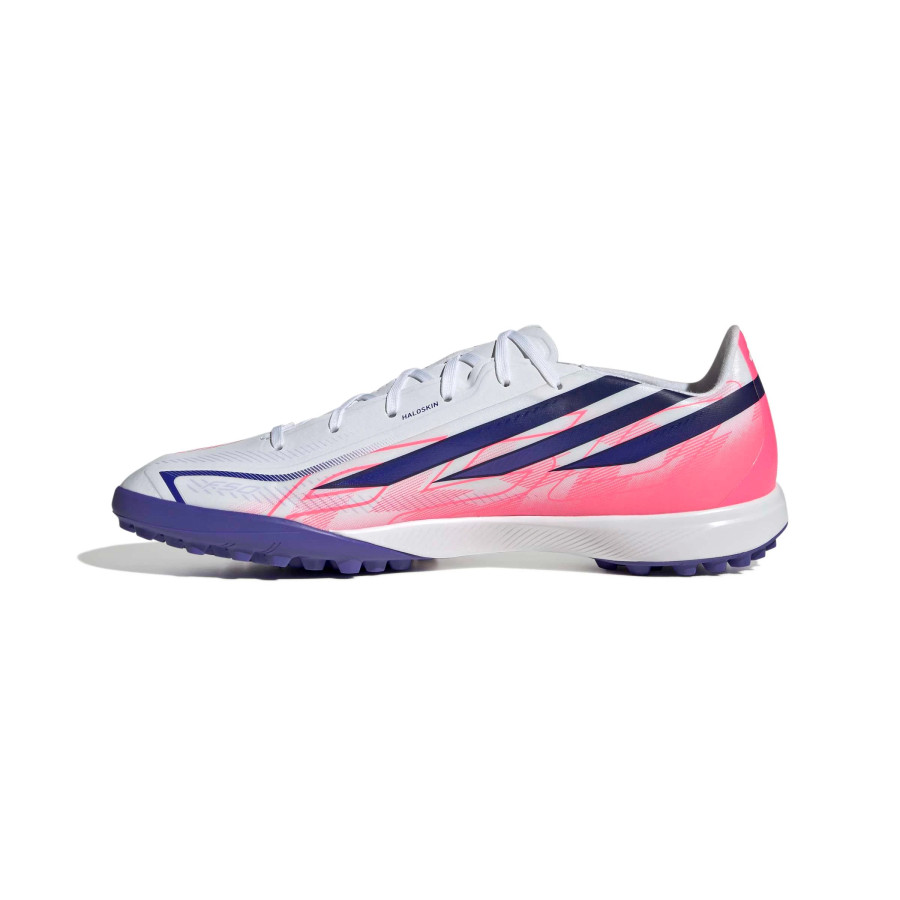 adidas F50 Hyperfast League Turf blanc rose