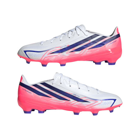 adidas F50 Hyperfast League FG blanc rose