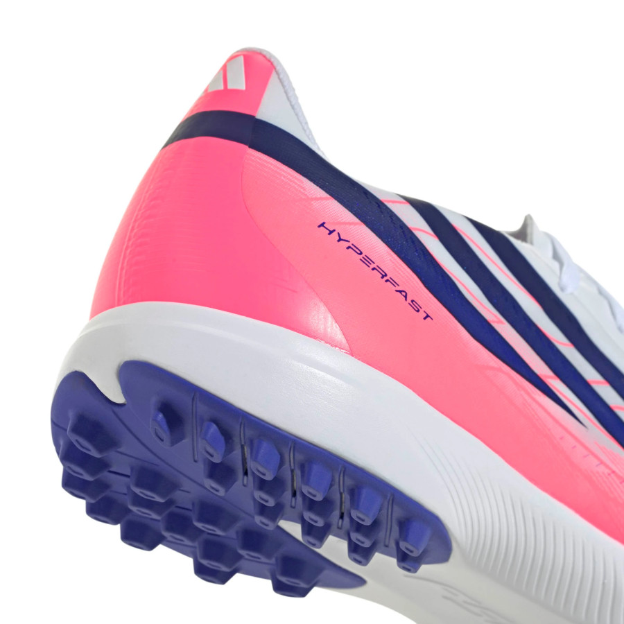 adidas F50 Hyperfast League Turf blanc rose