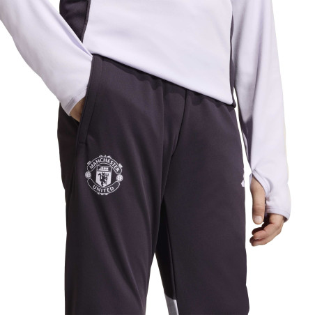 Pantalon survêtement junior Manchester United violet