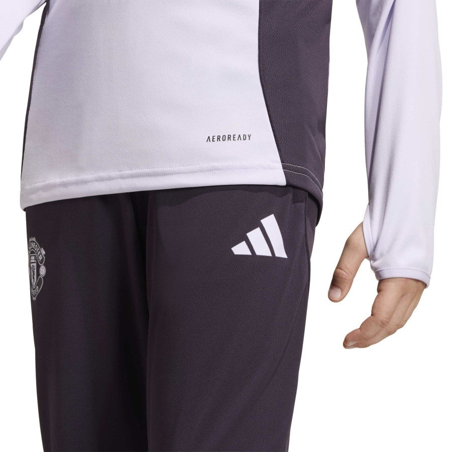Pantalon survêtement junior Manchester United violet