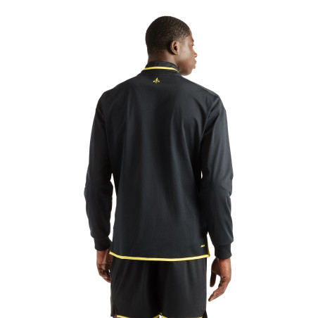 Veste avant match LOSC noir jaune