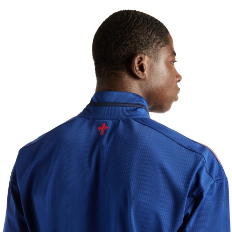 Veste avant match LOSC bleu