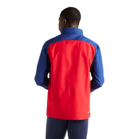 Veste imperméable LOSC rouge bleu