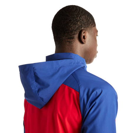 Veste imperméable LOSC rouge bleu