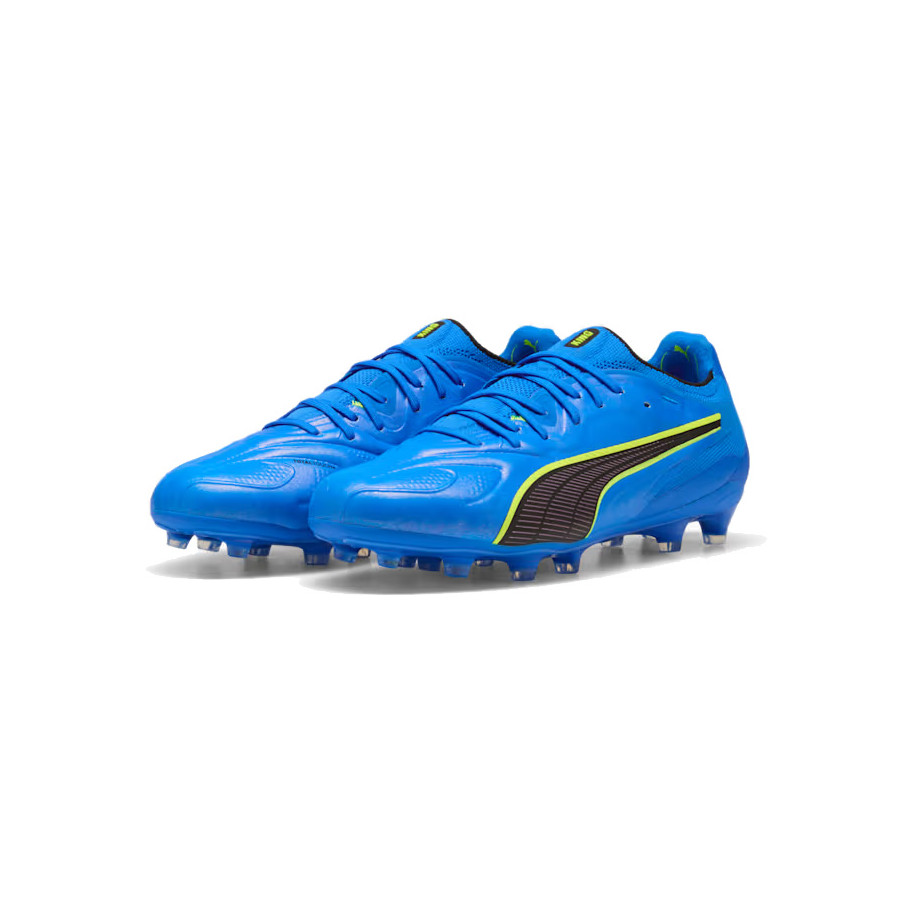 Puma King 20 Ultimate FG/AG bleu