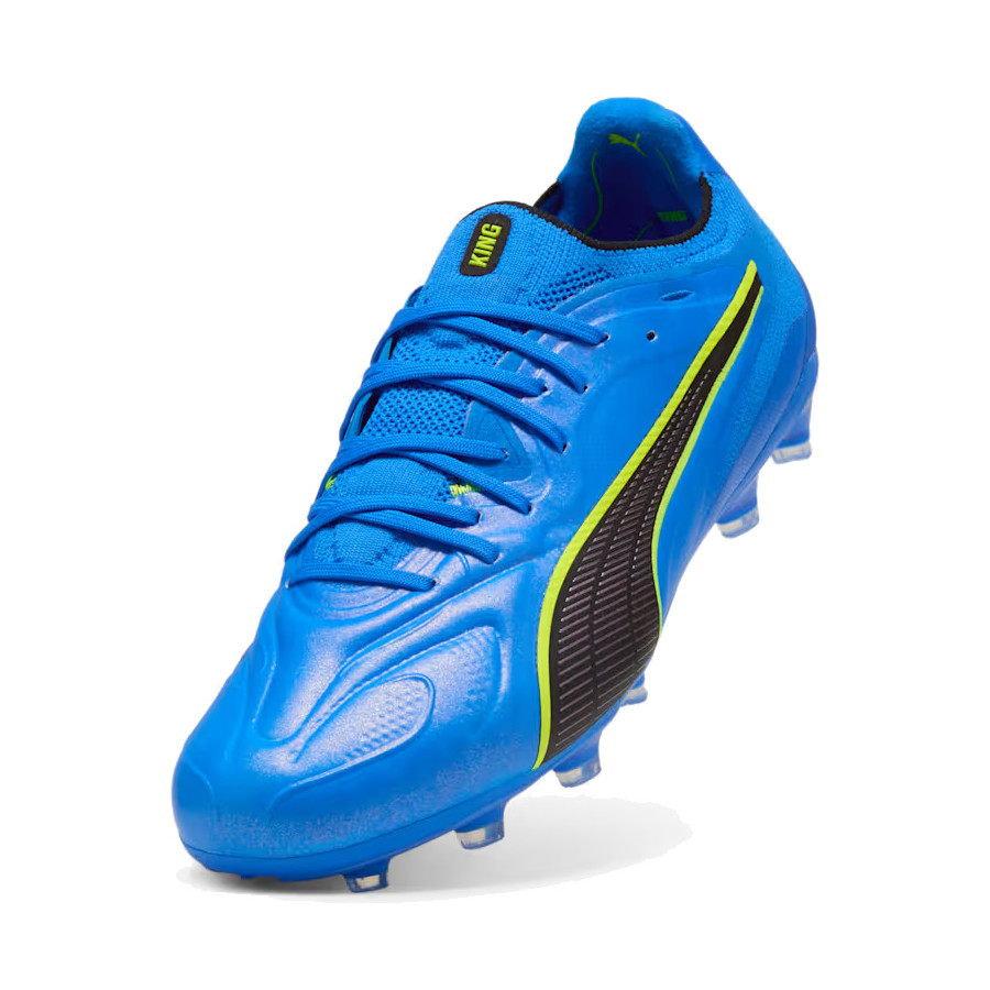 Puma King 20 Ultimate FG/AG bleu