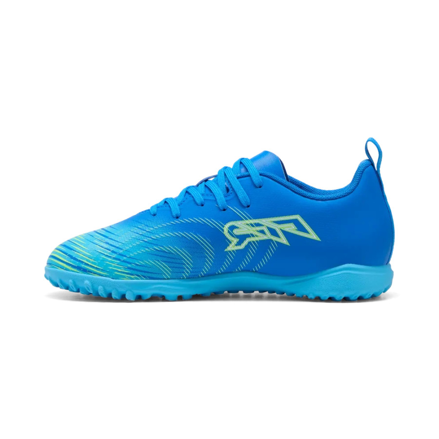 Puma Future 9 junior Play Turf bleu