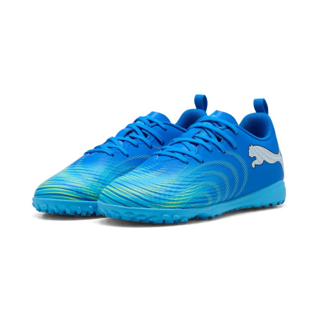 Puma Future 9 junior Play Turf bleu