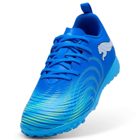 Puma Future 9 junior Play Turf bleu