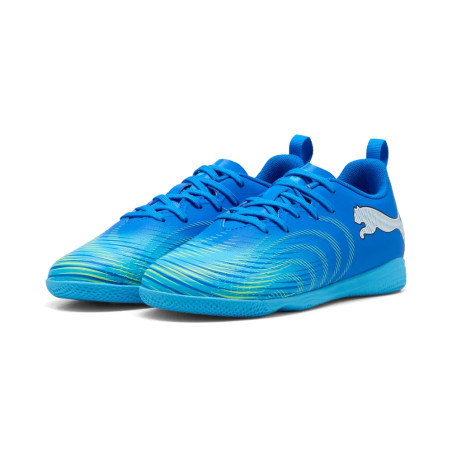 Puma Future 9 junior Play Indoor bleu
