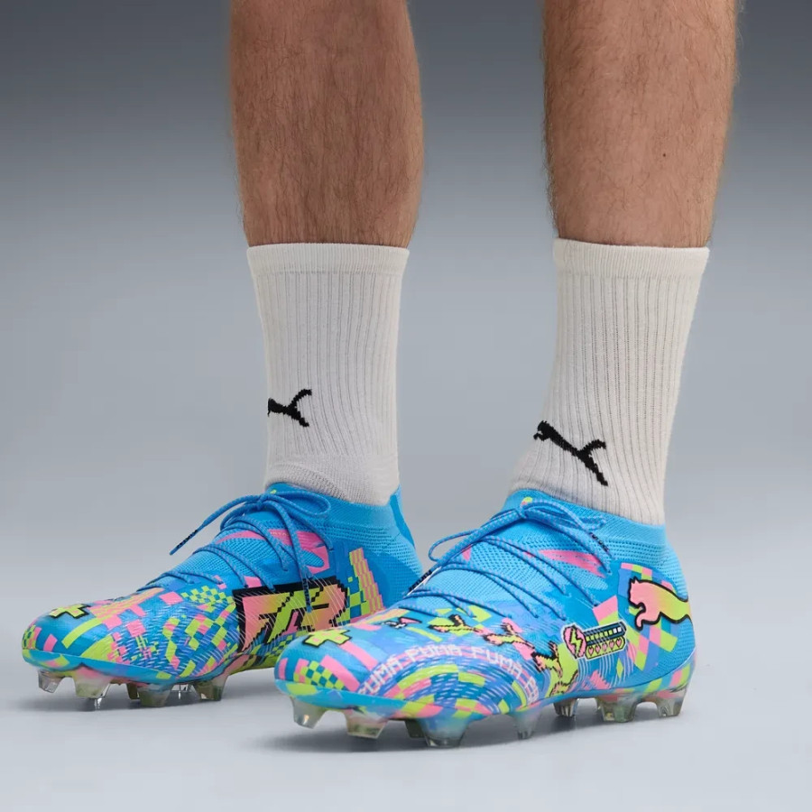 Puma Future 9 Ultimate Advanced Level FG bleu rose