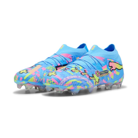 Puma Future 9 Ultimate Advanced Level FG bleu rose