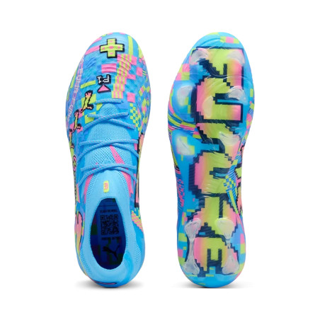 Puma Future 9 Ultimate Advanced Level FG bleu rose