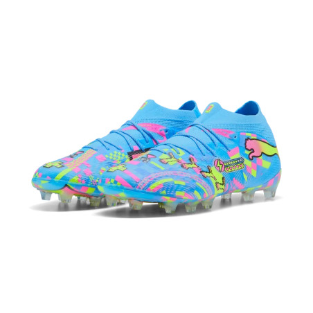 Puma Future 9 Ultimate Advanced Level AG bleu rose