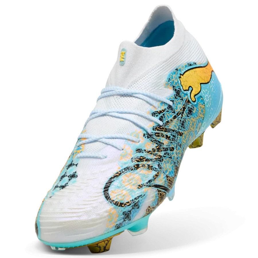 Puma Future 9 Ultimate Playmaker FG blanc bleu