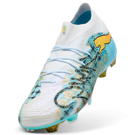 Puma Future 9 Ultimate Playmaker FG blanc bleu