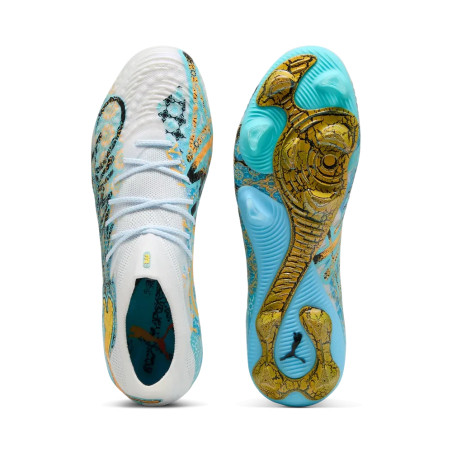 Puma Future 9 Ultimate Playmaker FG blanc bleu
