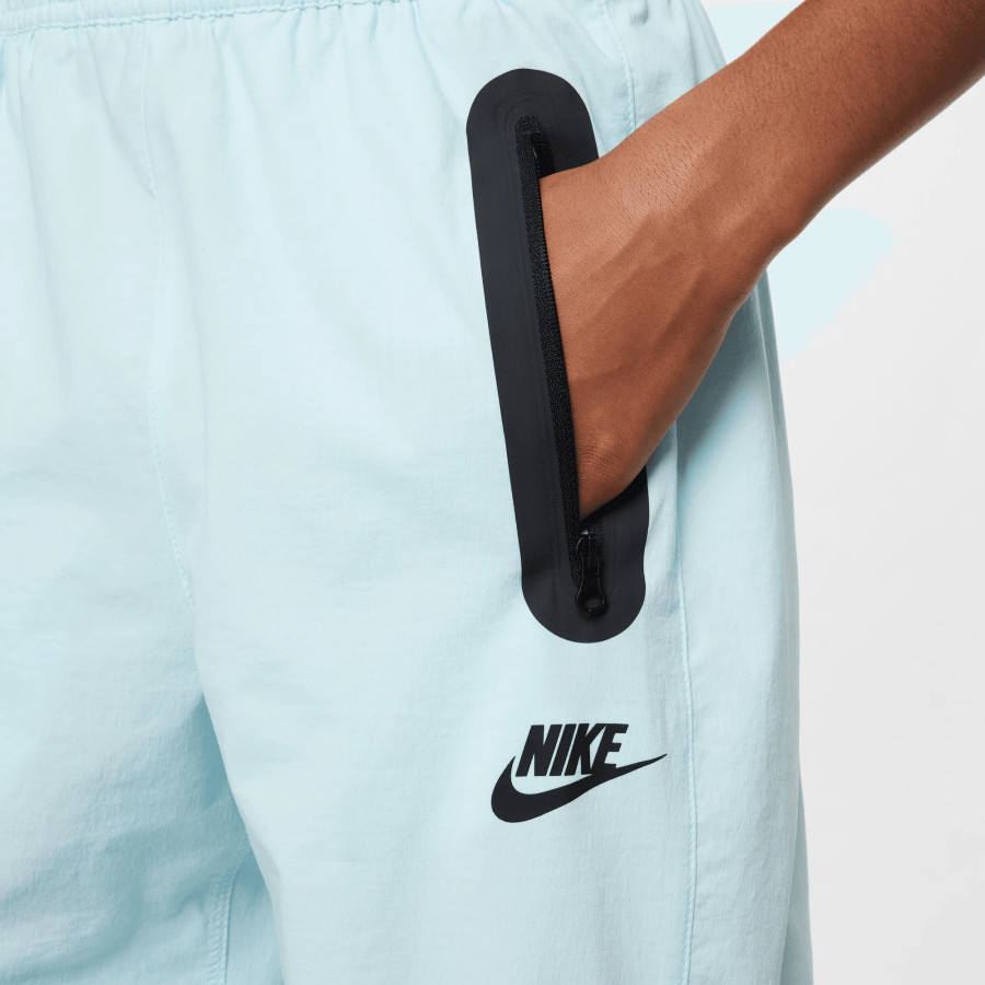Pantalon survêtement junior Nike Tech bleu ciel