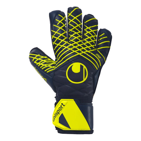 Gants gardien Uhlsport Prediction Supersoft bleu jaune