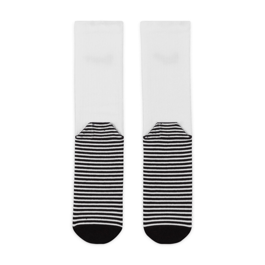 Chaussettes entraînement Nike Squad mi-longues blanc