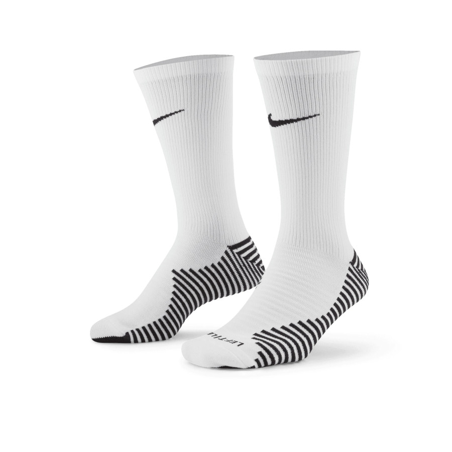 Chaussettes entraînement Nike Squad mi-longues blanc