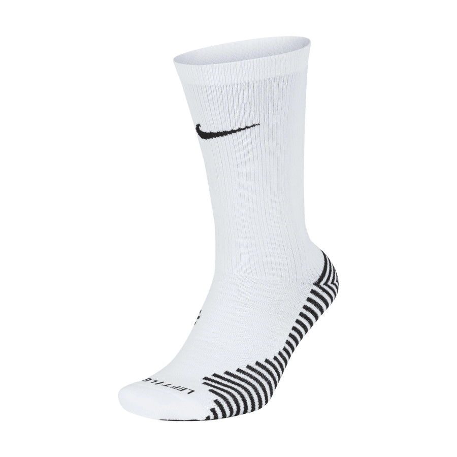 Chaussettes entraînement Nike Squad mi-longues blanc
