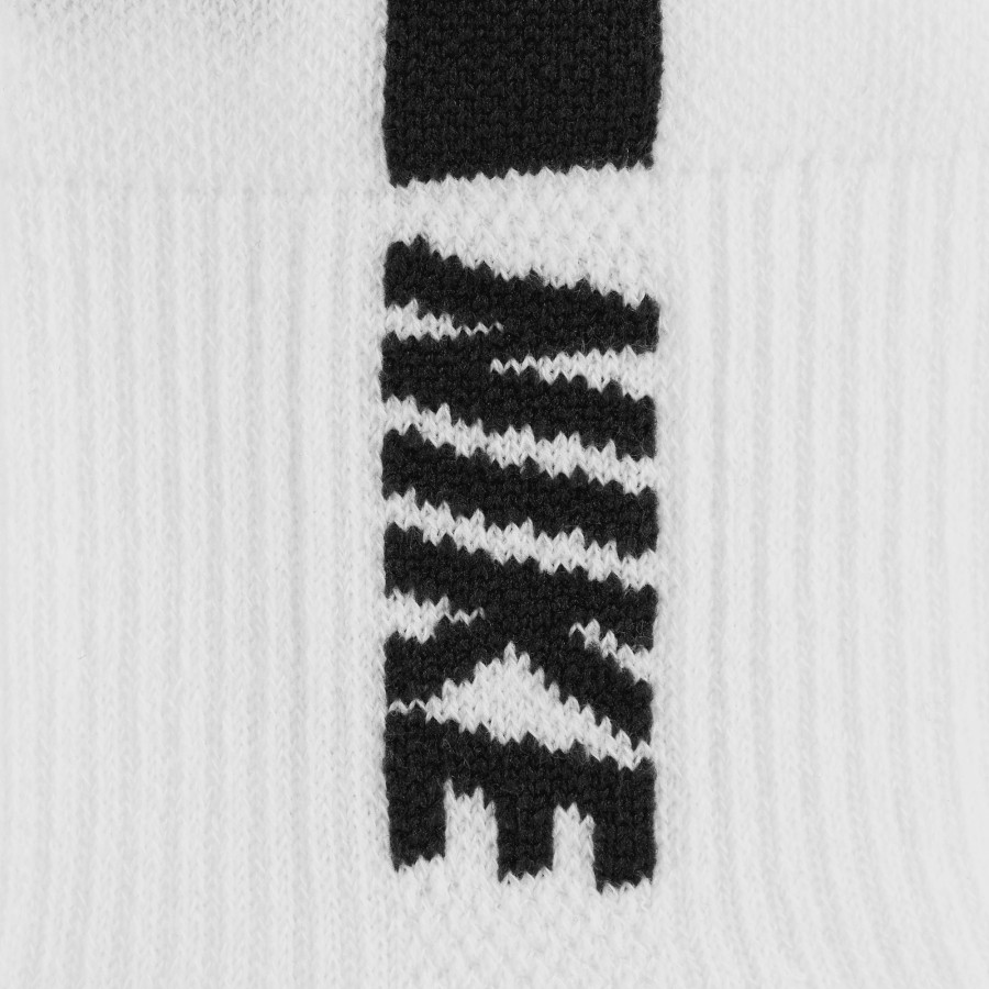Lot 2 paires chaussettes Nike Multiplier blanc