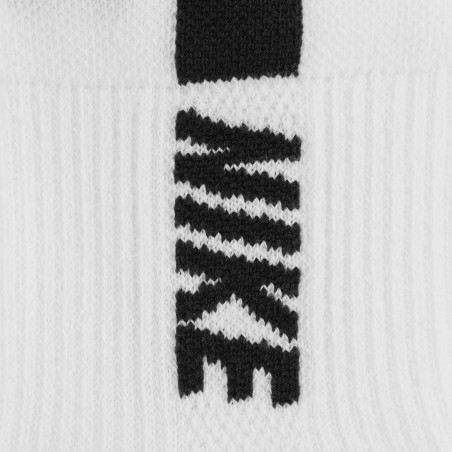 Lot 2 paires chaussettes Nike Multiplier blanc