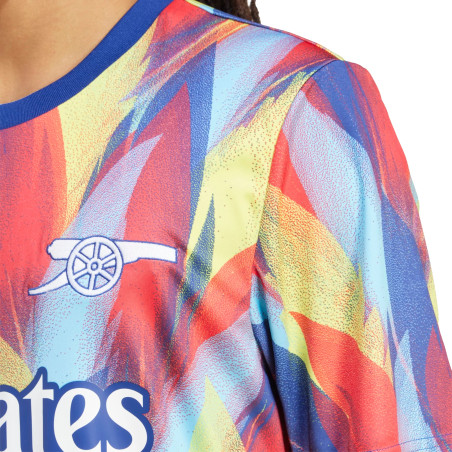 Maillot avant match Arsenal multicolore