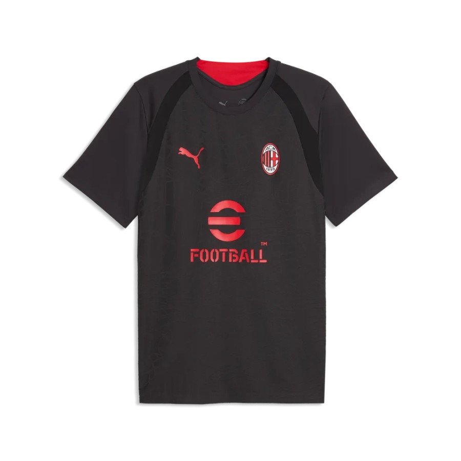 Maillot entraînement Milan AC noir rouge