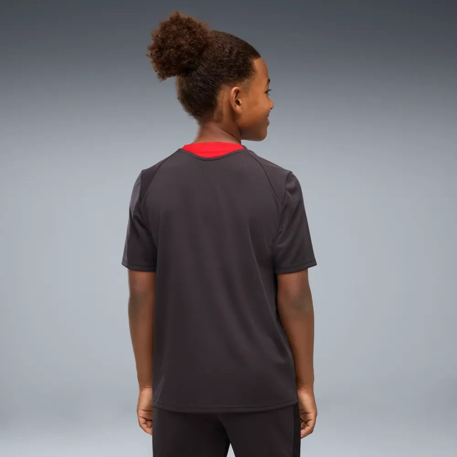 Maillot entraînement junior Milan AC noir rouge