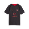 Maillot entraînement junior Milan AC noir rouge