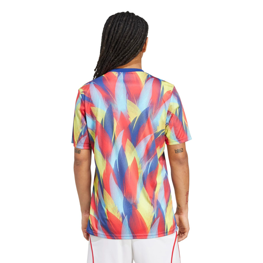 Maillot avant match Arsenal multicolore