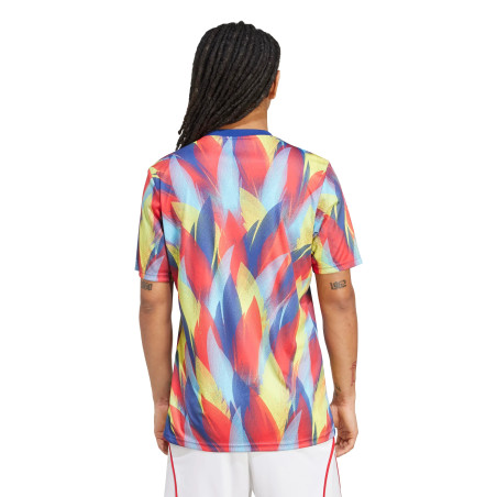 Maillot avant match Arsenal multicolore
