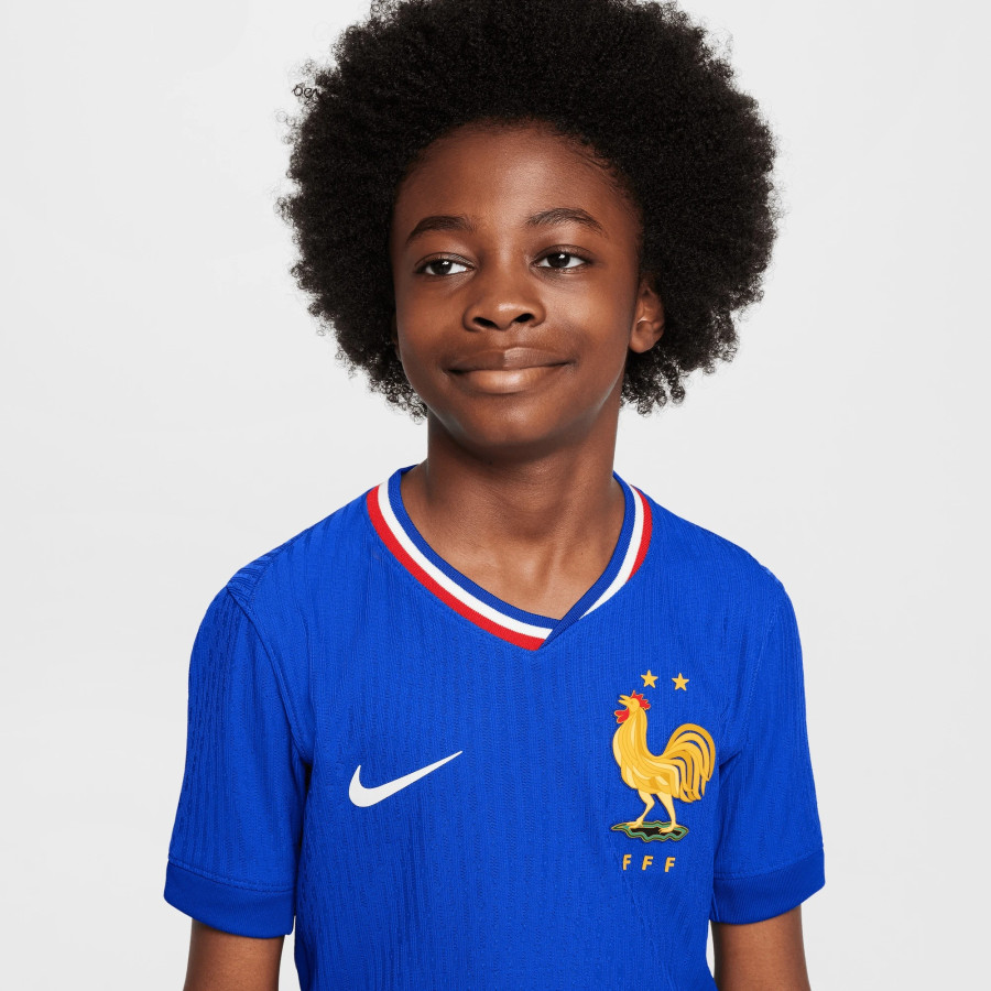 Maillot junior Equipe de France domicile authentique 2024