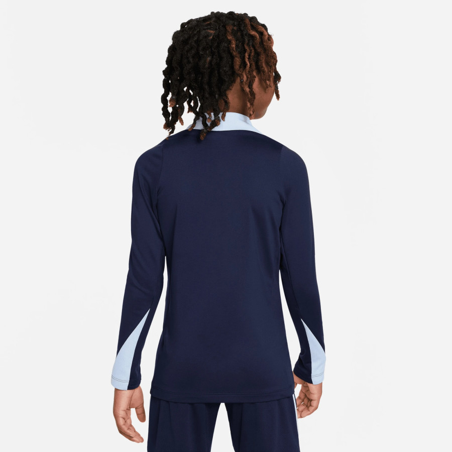 Sweat zippé junior Equipe de France bleu