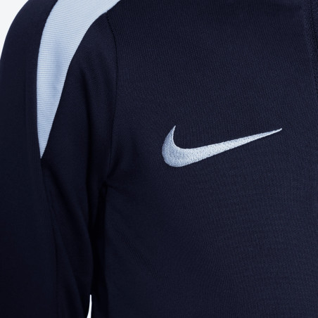 Sweat zippé junior Equipe de France bleu
